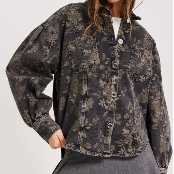 2NDDAY 2ND Edition Harper TT - Denim Print - Long-sleeved Shirt - Picture 14 of 15